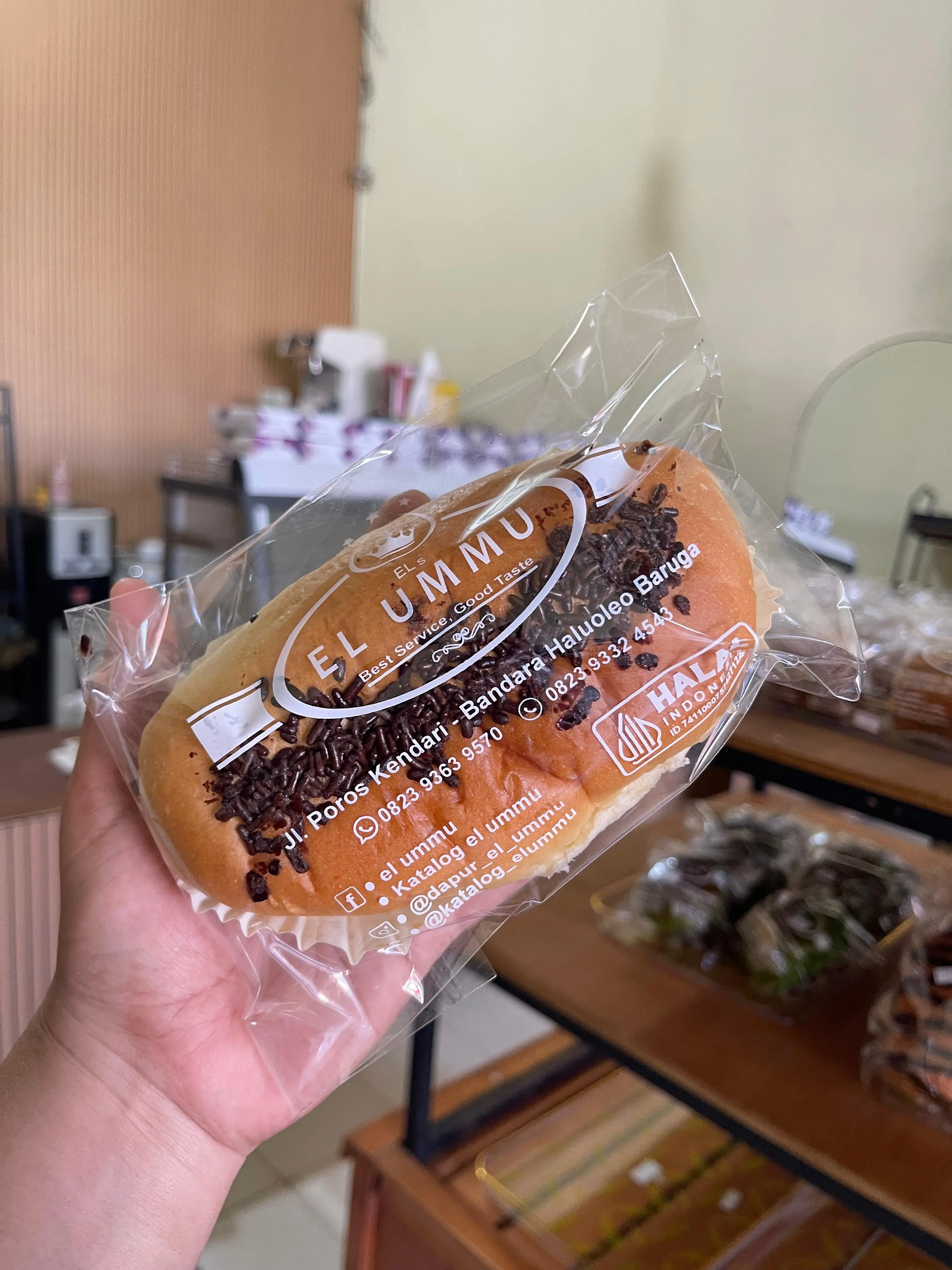 Roti Pisang Coklat