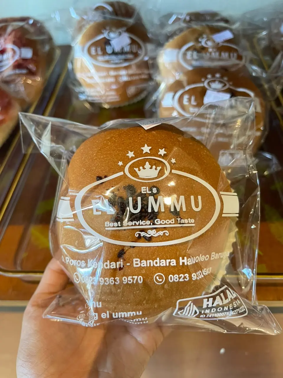 Roti Coklat Bulat
